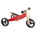 Toy Time 2-in-1 Wooden Balance Bike and Push Tricycle Ride-On Toy with No Pedals for Boys and Girls, Ages 1-3 466437IEN